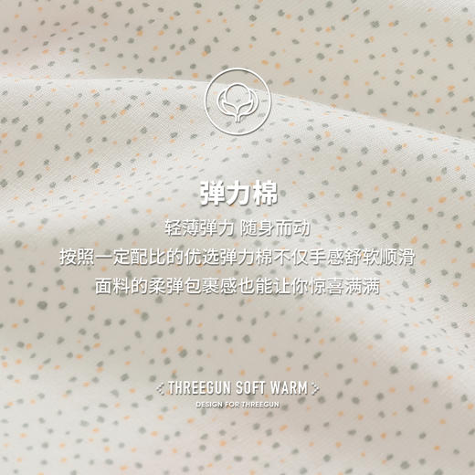 Threegun三枪 【弹力棉】印花女士三角内裤（1条装）-40970B011 商品图5
