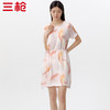 Threegun三枪 【爽滑垂棉】圆领短袖女士家居裙睡裙-70474A011 商品缩略图0