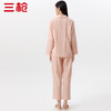 Threegun三枪 【提花双层纱】翻领开襟长袖长裤女士家居套家居服-82118D011 商品缩略图2