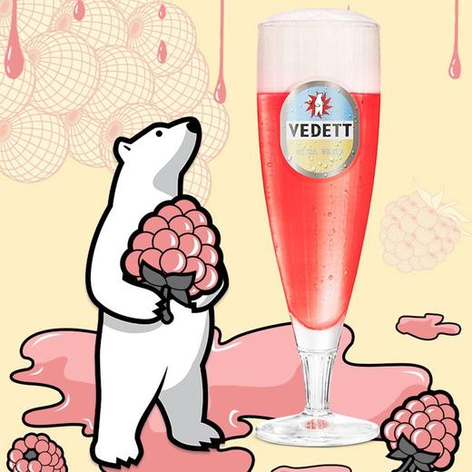 比利时白熊玫瑰精酿啤酒330ml 商品图4