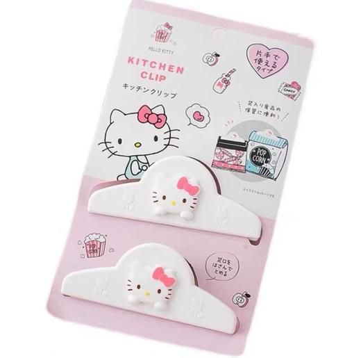 日本LEC Hello Kitty凯蒂猫小号零食密封夹（2个入） 商品图2