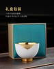 林玉山《鸡心杯海浪纹140ml》纯手工24K纯金鎏金主人杯茶盏 商品缩略图4