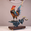 大公鸡纯铜摆件客厅玄关装饰品办公室茶室铜鸡摆设公司开业乔迁礼品 商品缩略图1