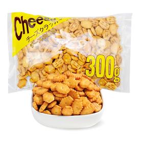 日本松永起士味饼干300g 口感香脆 色泽诱人 唇齿留香 味道香浓 056362