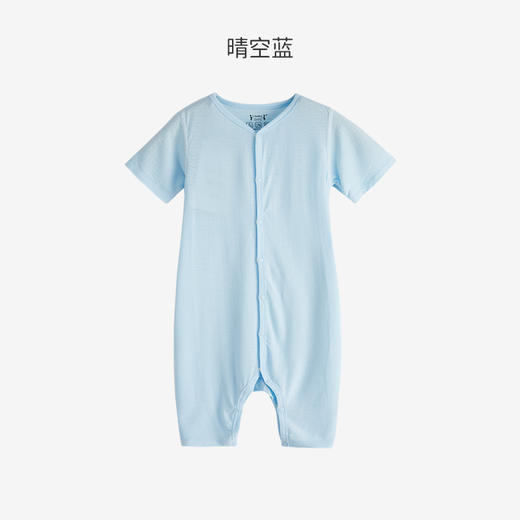 ibaby×outlast太空科技恒温莫代尔针织短袖连体衣家居服婴儿哈衣爬服 睡衣薄夏【组合商品 不支持单退】 商品图6
