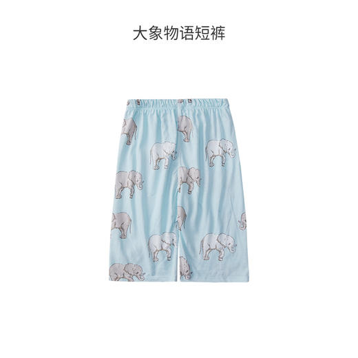 【39.9元任选2件单件不退】ibaby×outlast太空科技恒温全棉短袖上衣/七分裤分体家居服 亲肤透气睡衣薄夏 商品图5