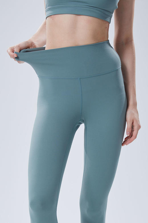 【爆款】升级款裸感收腹高腰九分紧身裤 商品图6