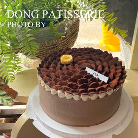 丝滑香蕉巧克力 · 奶油蛋糕