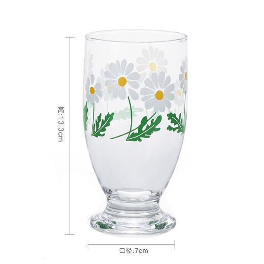 aderia日本进口石塚硝子昭和复古玻璃杯冷水冷饮创意水杯饮料夏日335ml【不支持补差，非质量问题不退不换】S 商品图4