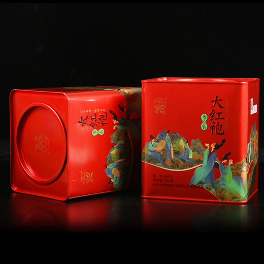 【新品上市，唐韵唐风】宝城A803唐韵大红袍茶叶罐装250g，山场之气，幽幽岩香！ 商品图8