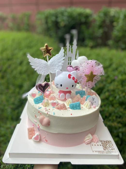 粉色小猫蛋糕（下单现做，根据排单3小时左右） 商品图0