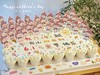 「定制名字牌·纸杯拼大蛋糕」有35/40/48/63杯可选·半翻糖手绘·北海道配方有内馅·100%动物奶油（提前48小时预订） 商品缩略图4