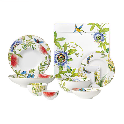 德国唯宝进口亚马逊系列骨瓷餐具碗碟盘子 商品图0