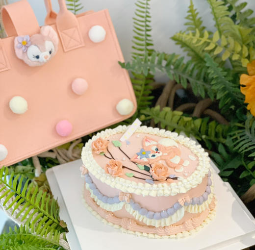 川沙妲己，6寸，3-5人。萌哒哒的林娜贝尔，奶油霜手绘蛋糕，需提前48小时预定 商品图4