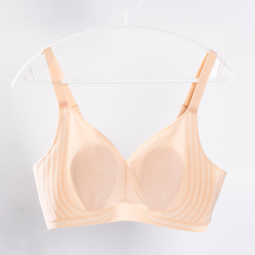 「冰丝果冻内衣」PSQUEEN 莱卡纤维果冻内衣 兔耳朵罩杯 塑形聚拢 轻盈柔软 舒适无痕 凉爽透气 薄至0.1cm 仿如无穿 商品图12