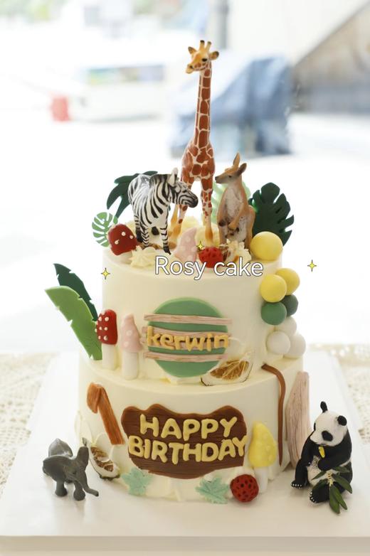 动物园双层蛋糕 商品图0