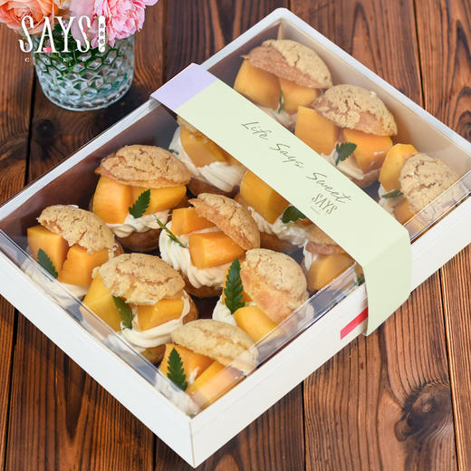香芒鲜果泡芙盒子 Mango Puff（12件/盒） 商品图2