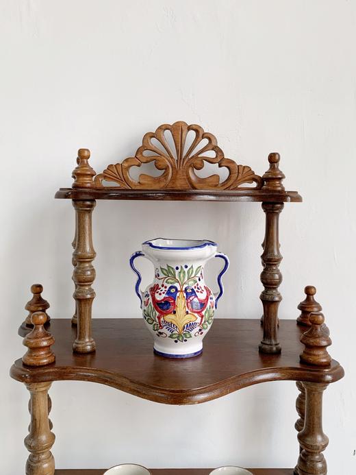 法国二十世纪古典主义中古五层实木置物架AU022 商品图5