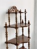 法国二十世纪古典主义中古五层实木置物架AU022 商品缩略图1