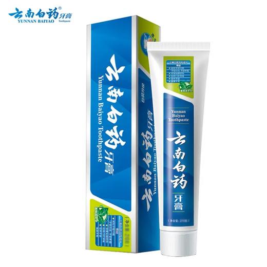 【云南白药】薄荷牙膏 100g | 清凉薄荷·夏季必备 | 呵护牙龈·清新口气 商品图0