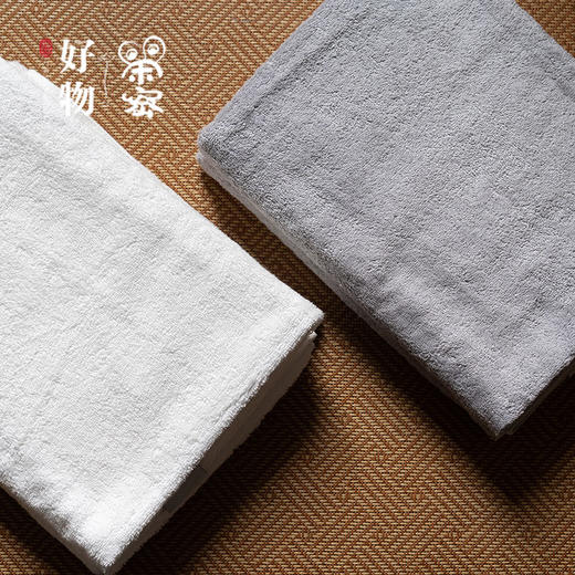茶密修养纯棉浴巾清洁68cm*128cm 商品图3