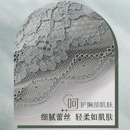 皇家丽美无钢圈美背内衣女大胸显小聚拢调整型收副乳文胸WW115-1 商品图4