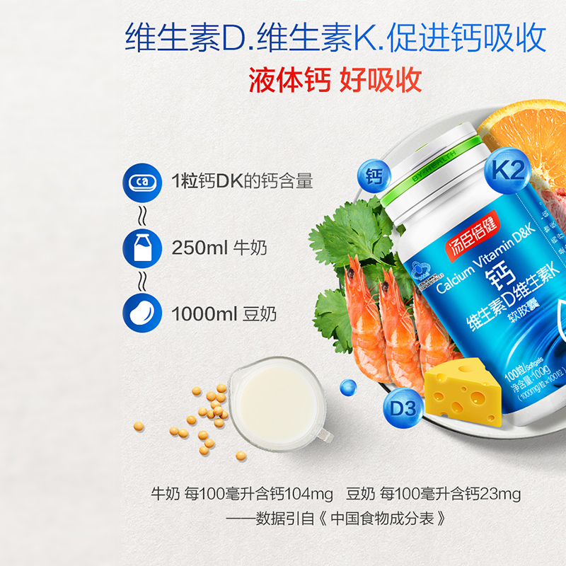 汤臣倍健钙胶囊(汤臣倍健钙胶囊怎么样)