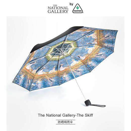 石榴婆直播专享FULTON富尔顿英国进口防晒太阳伞图案女晴雨两用便携伞 商品图2