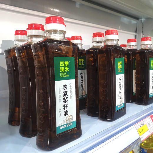 菜籽油（500ml）*3瓶，全国邮政包邮，偏远除外 商品图1