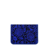 SAINTJOY/上久楷宋锦卡包 黑宝蓝缠枝莲花纹BWS19K0401 商品缩略图0