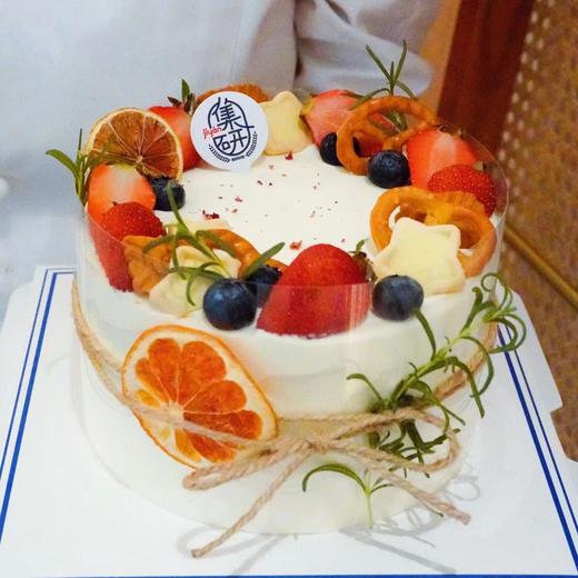 简约水果#不会踩雷的一款简约水果蛋糕（蛋糕需提前6小时下单，不接急单）【页面往下拉，有尺寸和口味选择】 商品图1