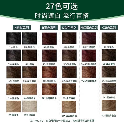 【全系列】意大利Herbatint荷碧汀染发剂男女士流行色号（跨境） 商品图1
