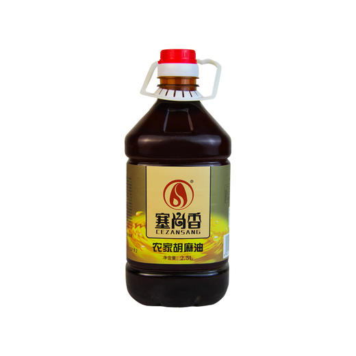 【塞尚香】热榨胡麻油2.5L 农家胡麻油 商品图1