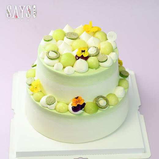 【预定】玲珑茉莉蜜瓜戚风 Jasmine tea Melon Chiffon Cake 商品图1