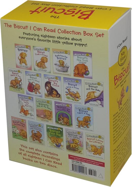 有音频 英文原版 小饼干狗18册盒装 I Can Read系列My First biscuit 商品图2