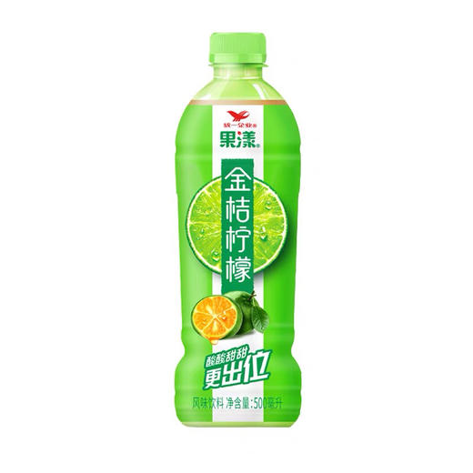 统一金桔柠檬饮料    500ml*15瓶/件 商品图1
