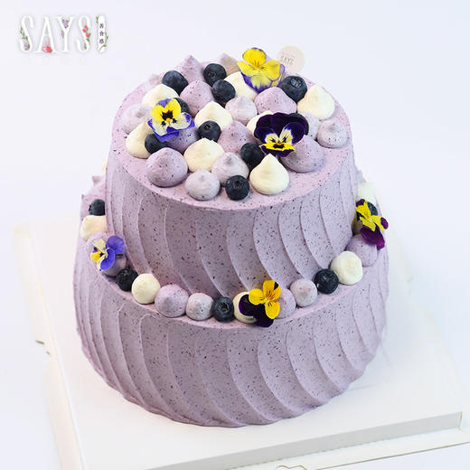 晨曦蓝莓 Sunlight Blueberry Chiffon Cake 商品图2