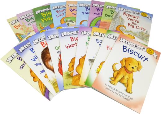 有音频 英文原版 小饼干狗18册盒装 I Can Read系列My First biscuit 商品图3