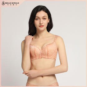 【秒杀品不退不换】皇家丽美透气软钢圈文胸蕾丝收副乳调整型文胸WJ906-3