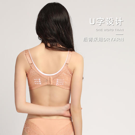 【秒杀品不退不换】皇家丽美透气软钢圈文胸蕾丝收副乳调整型文胸WJ906-3 商品图2