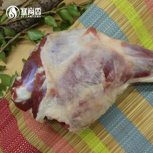 【塞尚香】右玉羊肉 整后腿3kg新鲜散养羔羊肉冷冻烧烤烤羊腿 商品图2