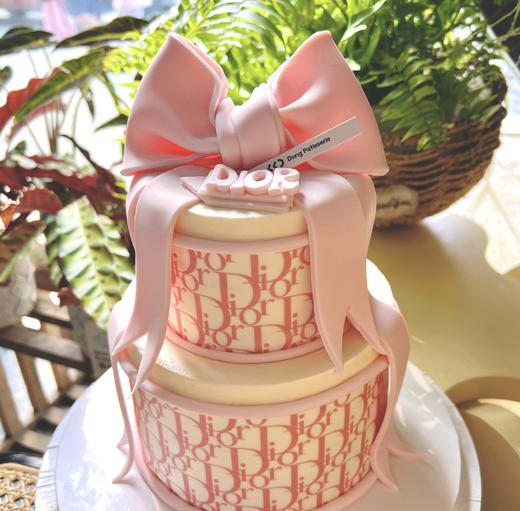 少女心DIOR（首页展示的是双层的哦） · 奶油霜蛋糕 商品图0