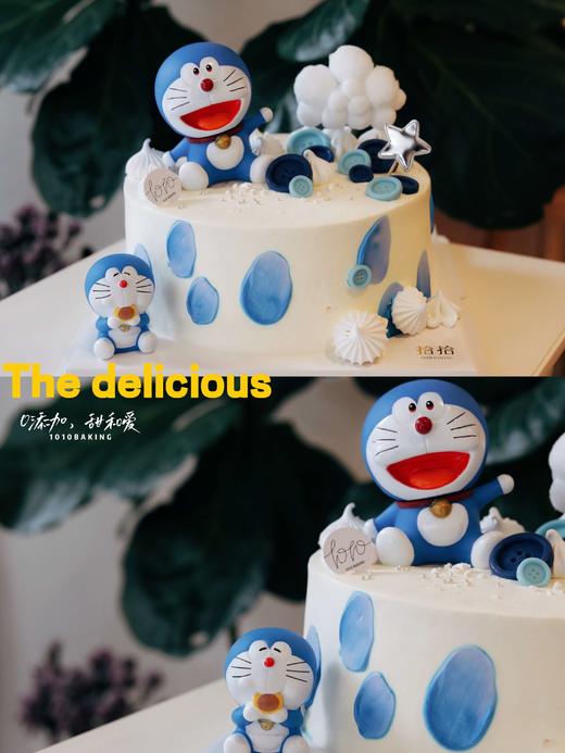「哆啦A梦Doraemon·机器猫叮当」100%动物奶油（附图6寸·提前6小时预订） 商品图1