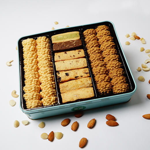 【4月7日开始陆续发货】【1.24预售发货】720g大盒装十味曲奇 进口黄油/铁盒盲盒 2026年货全家分享礼(如需免费礼袋请备注) 商品图2