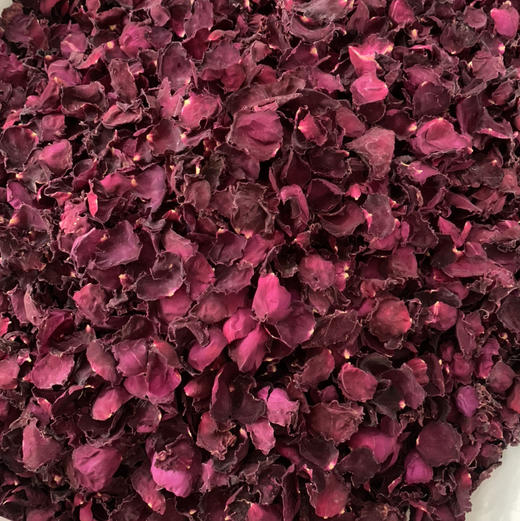 【云南冻干墨红玫瑰花】 冻干墨红花冠茶/ 玫瑰花瓣/ 玫瑰粉/瓶装散称包邮 商品图9
