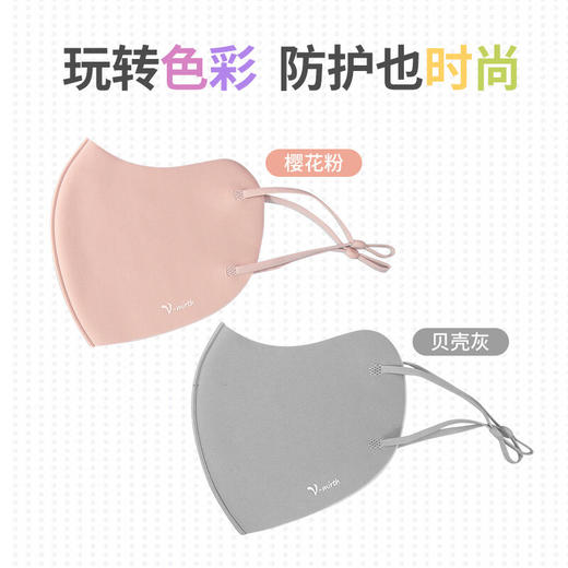 贴乐士防晒防护可水洗立体口罩2片装/117625 遮挡紫外线可水洗使用 商品图4