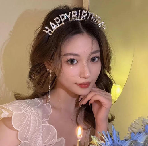 蛋糕周边配套：网红生日帽，搭配蛋糕配送，不单独售卖，单卖不发 商品图0