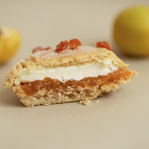 新疆小白杏味｜冷冻经典版曲奇烧（4枚/盒） 商品图5