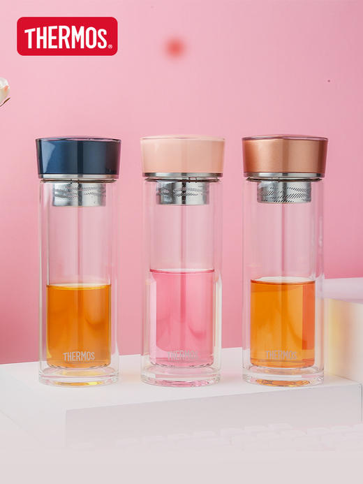 膳魔师THERMOS 双层玻璃杯300ml 商品图3
