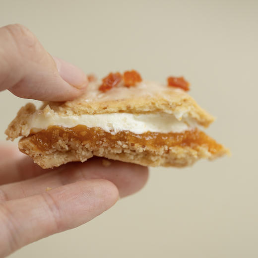 新疆小白杏味｜冷冻经典版曲奇烧（4枚/盒） 商品图4